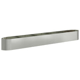 Raised Garden Bed Galvanised Steel 380 x 40x 40 cm Steel 8011738