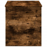 Storage Box Smoked Oak 100x42x46 cm Engineered Wood 840664
