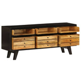 TV Cabinet Solid Mango Wood 120x30x50 cm 246326