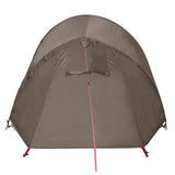 Camping Tent Tunnel 3-Person Brown Waterproof 4009628