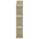 Book Cabinet Sonoma Oak 86x25.5x140 cm Engineered Wood 808903