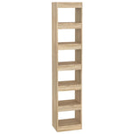Book Cabinet/Room Divider Sonoma Oak 40x30x198 cm 811640
