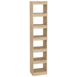 Book Cabinet/Room Divider Sonoma Oak 40x30x198 cm 811640