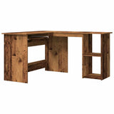 Corner Desk Old Wood 120x140x75 cm Engineered Wood 855900