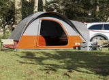 Car Tent 4-Person Grey and Orange Waterproof 4009496