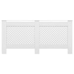 Radiator Cover White 172x19x81.5 cm MDF 284325