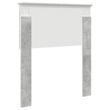Headboard Concrete Grey Engineered wood 888488