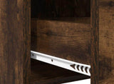 Sideboard Smoked Oak 75 x 36 x 80 cm Engineered Wood 8011119