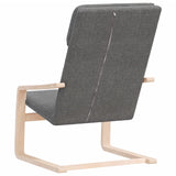 Relaxing Chair Dark Grey Fabric 351052