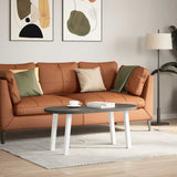 Coffee Table Legs 4 pcs White 42 cm Steel 4012489