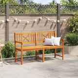 Garden Bench Brown 150 x 56 x 90cm Solid Acacia wood 4105525