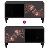 Coffee Table Multicolour 80 x 50 x 40 cm Solid Mango Wood 4018704