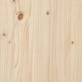 Desk 110x53x117 cm Solid Wood Pine 814509