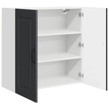 Dishwasher Panel Kalmar Black 80 x 31 x 80 cm Engineered Wood 884705