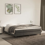 Pocket Spring Bed Mattress Medium Dark Grey 183x213x20 cm California King 347900