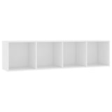 Book Cabinet/TV Cabinet White 143x30x36 cm 800261