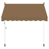Manual Retractable Awning Beige 100 cm 42037030