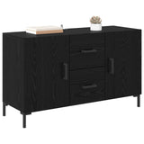 Sideboard Black Oak 100 x 36 x 60 cm Engineered Wood 882480