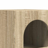 Bedside Table Sonoma Oak 29.5 x 33.5 x 50 cm Engineered Wood 891228