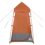 ZNTS Toilet Tent Grey and Orange Waterproof 94426