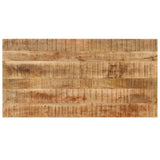 Dining Table 110x55x76 cm Solid Wood Mango 350313