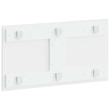 Wall-Mounted Headboard BREDA White Engineered Wood 897635