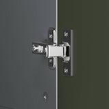 Wardrobe with Chalkboard Grey and White 90 x 45 x 180 cm 42003037