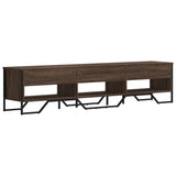 TV Cabinet Brown Oak 180x34x41 cm Engineered Wood 848578