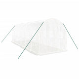 Greenhouse with Steel Frame White 12 m 6x2x2 m 3188029