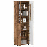 Highboard FLORIN Old Wood 60 x 35 x 182 cm Engineered Wood 3397922
