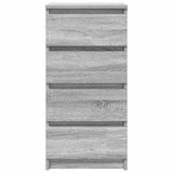 Sideboard Grey Sonoma 37.5x35x76 cm Engineered Wood 861756