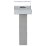 Mesh Garden Gate Galvanised Steel 400x150 cm Grey 143377