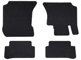 Car Mat 4 pcs Black suitable for MERCEDES E 2009-2016 Rubber 42029149