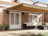 Retractable Awning Multicolour 500 x 350 cm 3331513