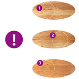 Table Top Light Brown 140x60x2 cm Solid Wood Oak Oval 4009048