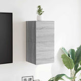 Wall Mounted TV Cabinet 2 pcs Grey Sonoma 30.5x30x30 cm 815139