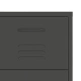 Drawer Cabinet Anthracite Steel Medium Drawer Cabinet 336150