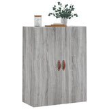 Wall Mounted Cabinet Grey Sonoma 69.5x34x90 cm 828402