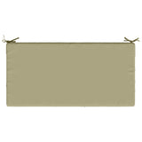 Seat Cushion SOEST 100% Polyester Light green 120 x 60 x 15 cm 946703