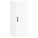 Highboard White 34,5x34x180 cm Engineered Wood 3200201