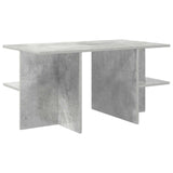 Coffee Table Concrete Grey 87 x 50 x 45 cm Engineered Wood 8001058