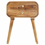 285851 Bedside Cabinet 43x30x58 cm Solid Mango Wood