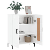 Sideboard High Gloss White 69.5x34x90 cm Engineered Wood 830198