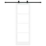Sliding Door ORKDAL White and Black 73.5 x 211 cm 3331990