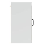 ZNTS Kitchen Wall Cabinet Lucca High Gloss White Engineered Wood 853801