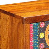 Bedside Cabinet 2 pcs Brown 40 x 35 x 35 cm Solid Acacia Wood 4016516