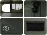 Family Tent with Rainfly Water-resistant 9-Person Army Green 42042249