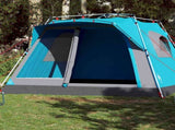 Family Tent Cabin 7-Person Blue Quick Release 4004217