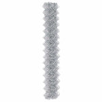 Chain Link Fence Silver 10 x 1.5 m Galvanised steel 42004842
