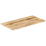 Table Top Solid Mango Wood 25-27 mm 100x60 cm 286024
